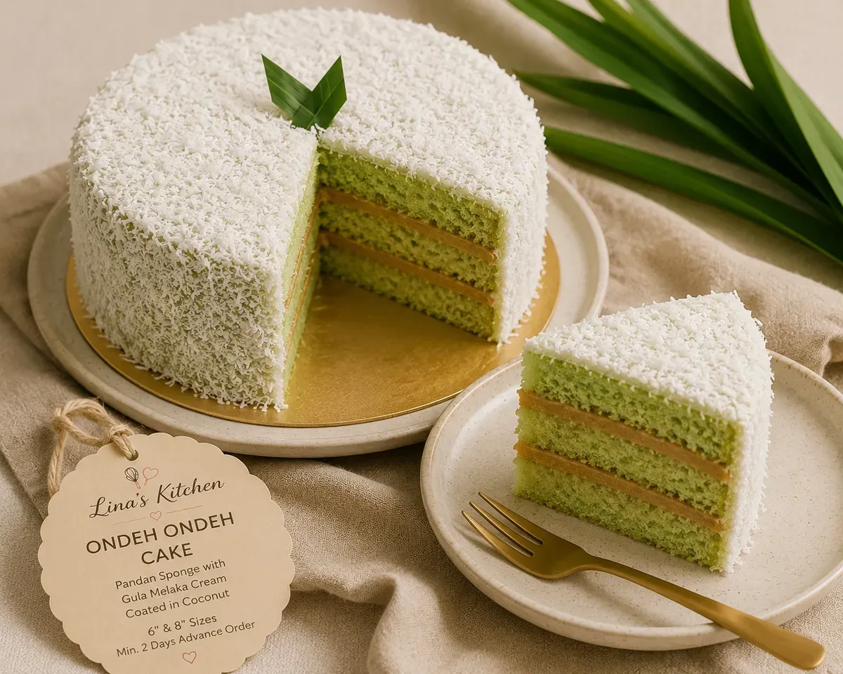 Ondeh Ondeh Cake